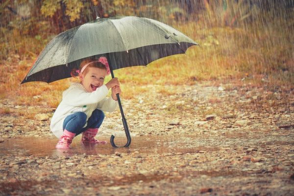 Comment habiller sa fillette quand il pleut ?
